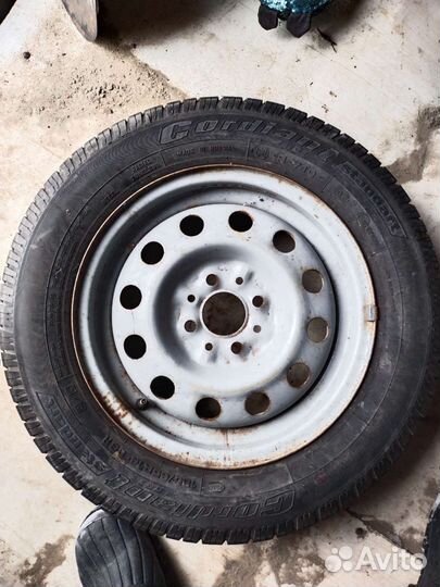 Колесо r 14 летние одно