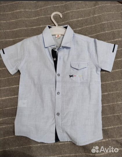 Рубашки на мальчика 2шт