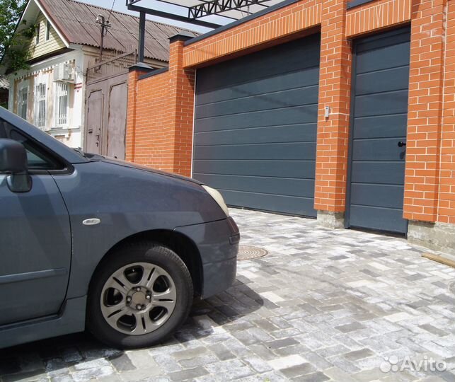 Секционные Подъемные ворота Тренд с установкой