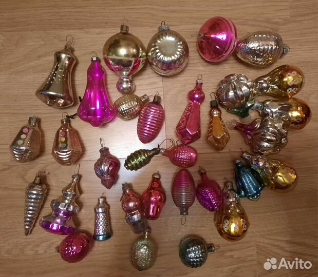 Елочные игрушки СССР