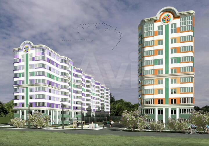 2-к. квартира, 60,7 м², 2/11 эт.