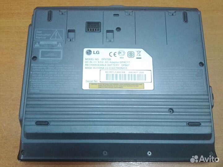 Portable dvd/cd player Lg dp272b