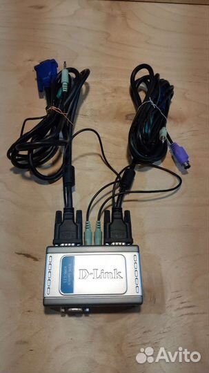 Kvm переключатель D-Link 121