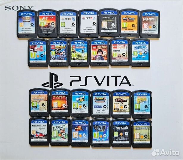 Игры для PS Vita (без коробок)