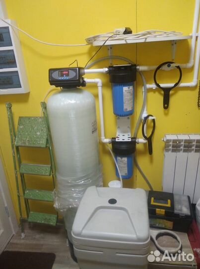 Очистка воды.Обслуживание.Перезасыпка