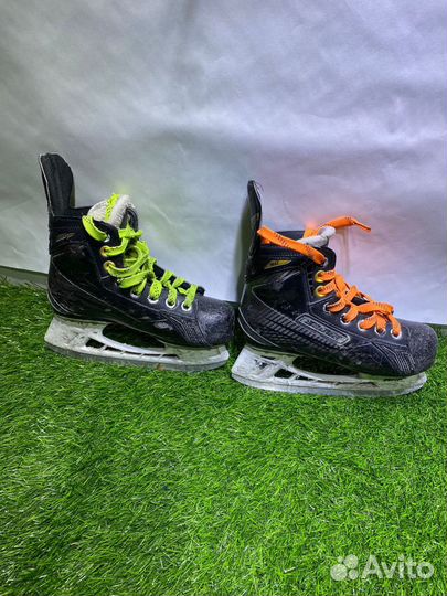 Коньки хоккейные детские 33; Bauer Supreme 160, ра