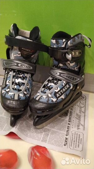 Коньки раздвижные с 30 по 33 размер