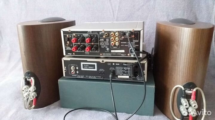 Музыкальный центр sony, denon