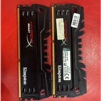 Оперативная память ddr3 8 gb (2x4gb) Kingston DDR3