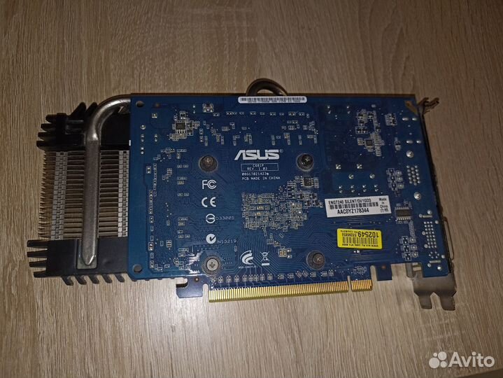 Видеокарта Asus PCI-E NV engt240 silent/DI/1GD3 GF