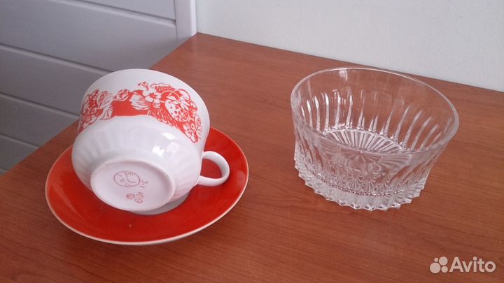 Чайная пара и конфетница