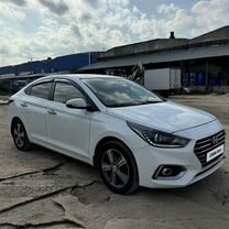 Hyundai Solaris 1.6 AT, 2018, 126 000 км, с пробегом, цена 1 100 000 руб.