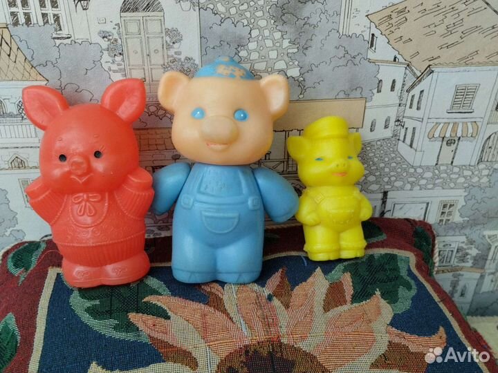 Игрушки СССР разные