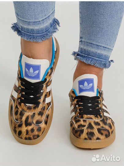 Леопардовые кеды