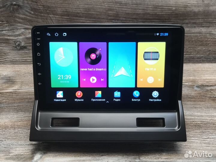 Магнитола Mitsubishi Galant с камерой