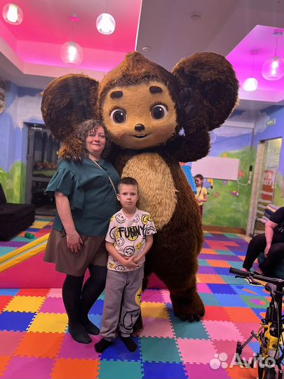 Ростовая кукла Чебурашка поздравление