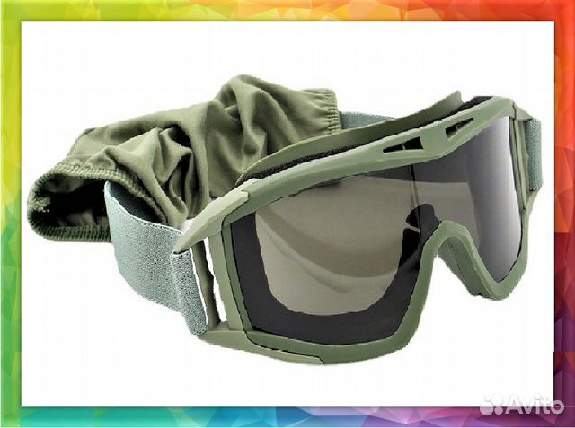 Очки Тактические Спортивные Набор с 3 линзами
