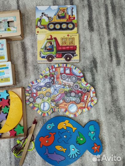 Развивающие игрушки Смайл декор и Леобум