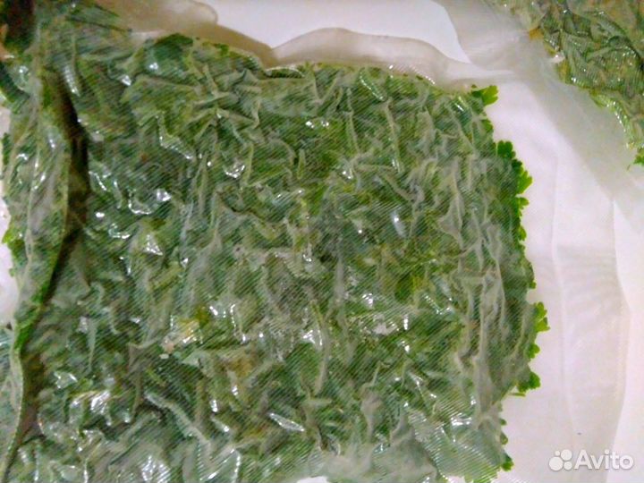 Заморозка домашняя зелень, ягода, смеси