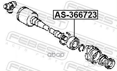 Подшипник опорный привода toyota cresta