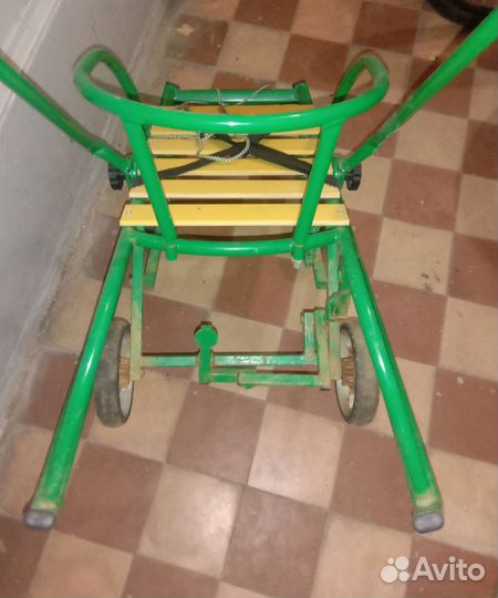 Детские санки с колесами