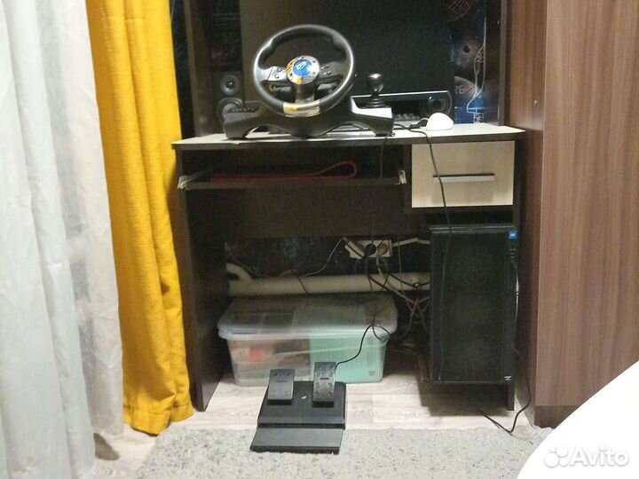 Игровой руль dexp wheelman 2