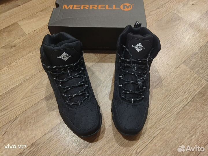 Кроссовки мужские зимние Merrell Vibram gore-tex