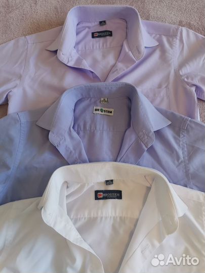 Рубашки школьные для мальчика 122-128