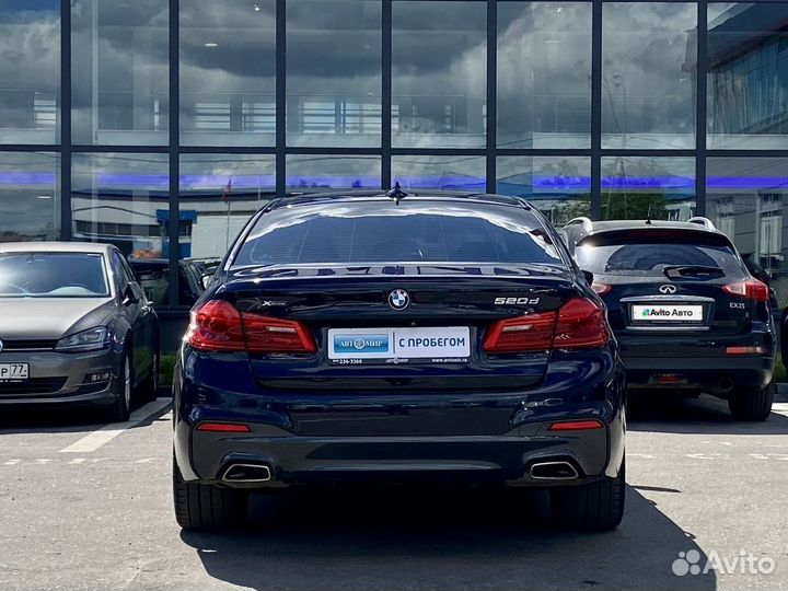 BMW 5 серия 2.0 AT, 2018, 176 415 км