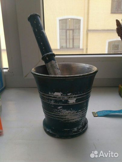 Ступка аллюминиевая