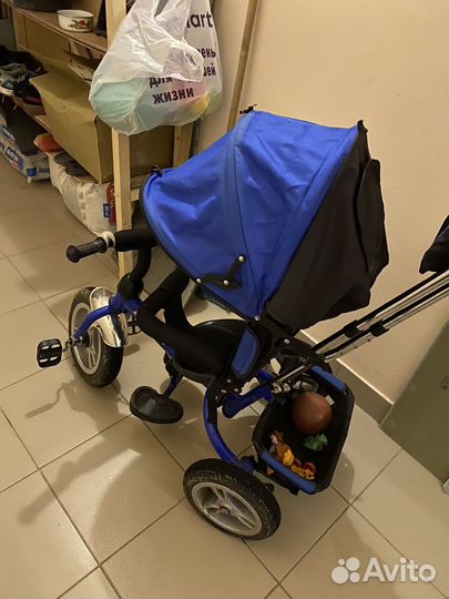 Велосипед с ручкой