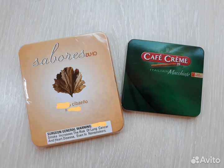 Коробки, тубусы из под сигар