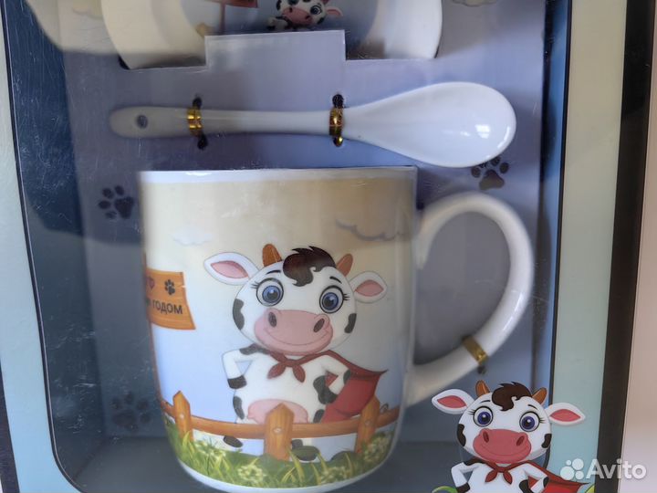 Набор детской посуды новый