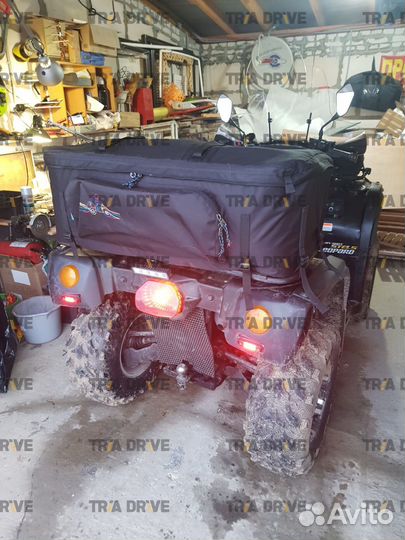 Текстильный кофр ATV 500A задний на Stels Leopard