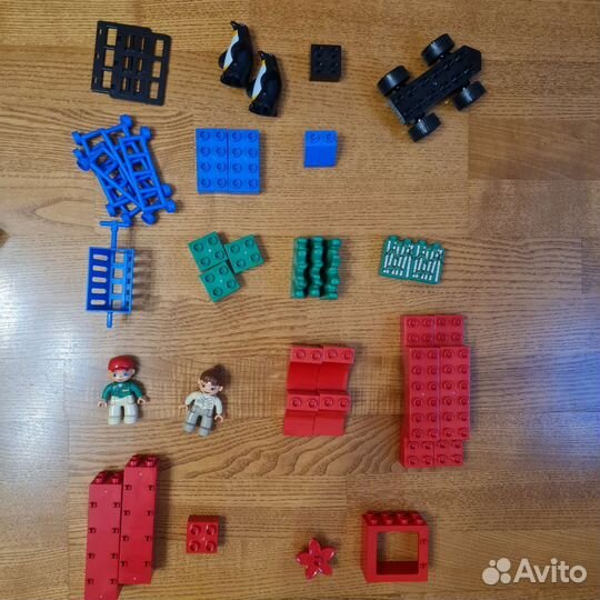 Lego Duplo Большой зоопарк+пластина(оригинал)