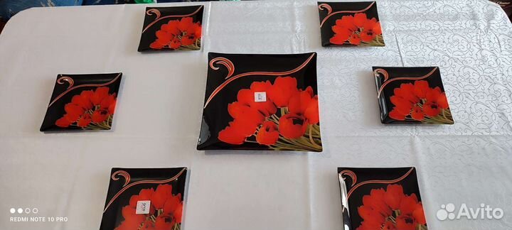 Набор тарелок из 7штук