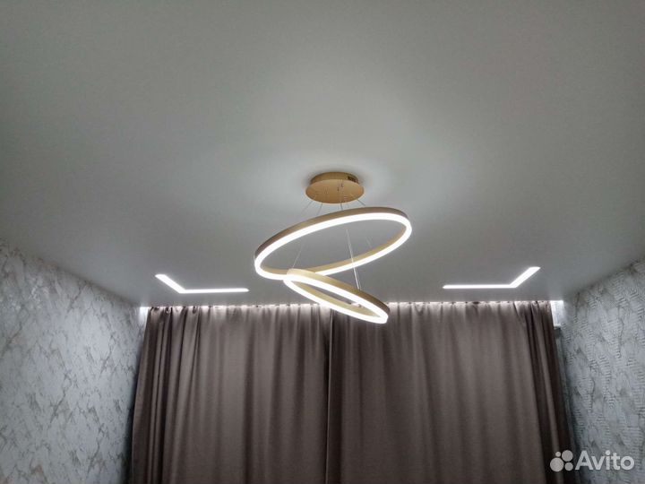 Натяжные потолки 