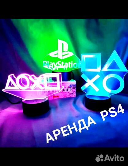 Аренда ps4, прокат Ps4