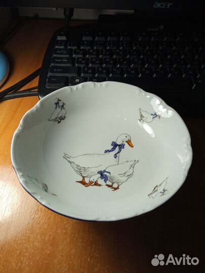 Набор тарелок-салатников19 см Констанция гусичехия