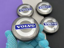 Колпачки 4 шт заглушки на литые диски Volvo Вольво