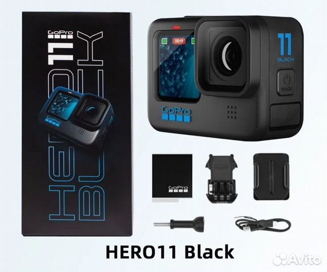 Экшн камера GoPro Hero 11 Black Edition,запакована