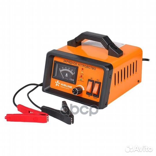 Зарядное устройство 5А 6В/12В, амперметр, ручна