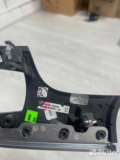 Накладка блока управления освещением Bmw F10