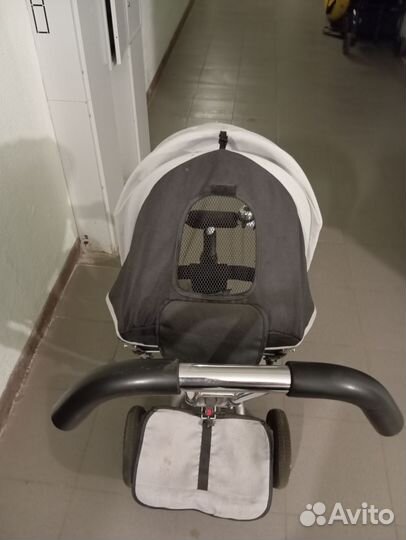 Детский велосипед с родительской ручкой