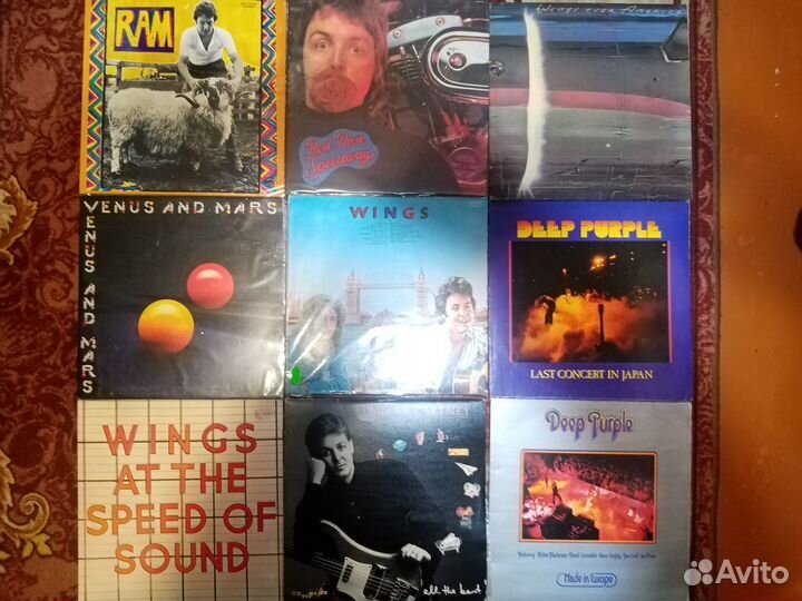 Deep purple, Wings, mccartney