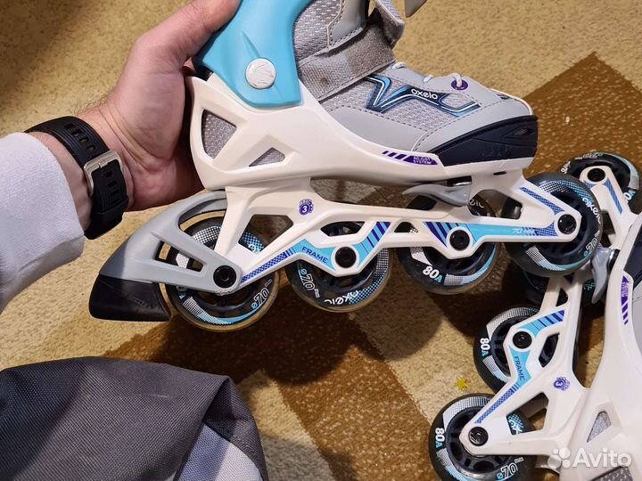 Ролики oxelo dacathlon