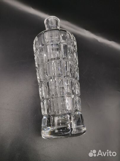 Графин Штоф Хрусталь Резьба Винтаж СССР Сервировка