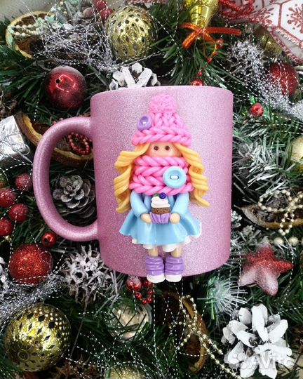 Кружка с декором