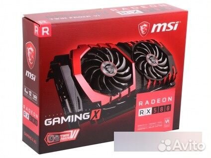 Видеокарта PCI-E MSI AMD Radeon RX 570/580 gaming