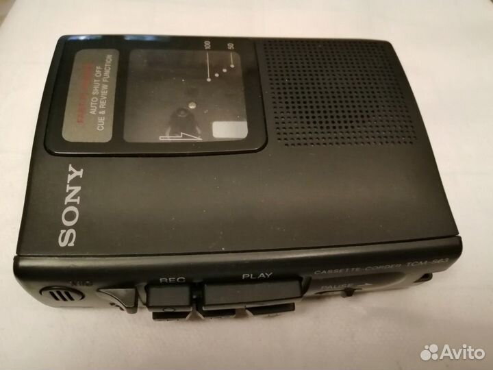 Кассетный диктофон sony TSM-363